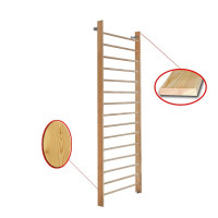 Стенка гимнастическая 320х100см массив.сосна Dinamika ZSO-000057