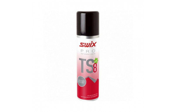 Парафин углеводородный, жидкий Swix TS8 Red (-4°С +4°С) 50 ml TS08L-12 600_380