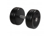 Гантель классик MB Barbell с вращающейся ручкой 29 кг MB-FdbEM-B29