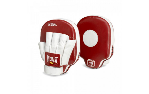 Лапы Everlast MX Mitts 421100 красный 600_380