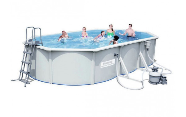 Бассейн со стальными стенкам 610х360х120см Bestway Hydrium Pool Poseidon 56369 600_380