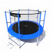 Батут i-Jump Classic 12FT 366 см с нижней сетью и лестницей синий 75_75