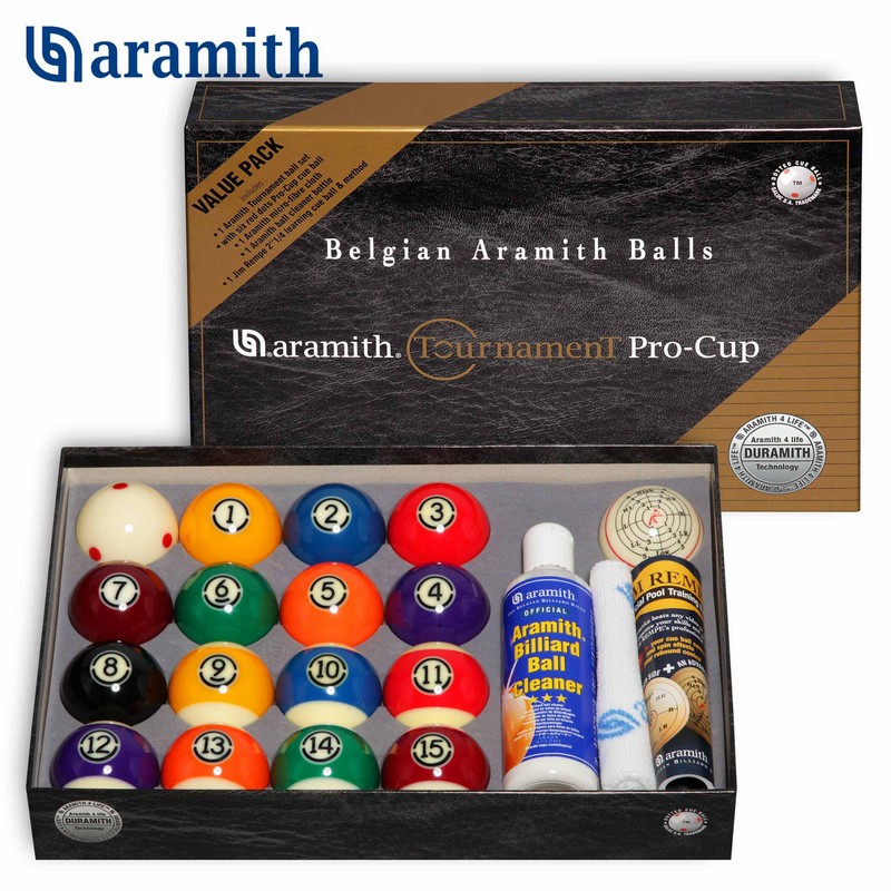 Шары Aramith Pool Tournament Value Pack ø57,2мм 800_800