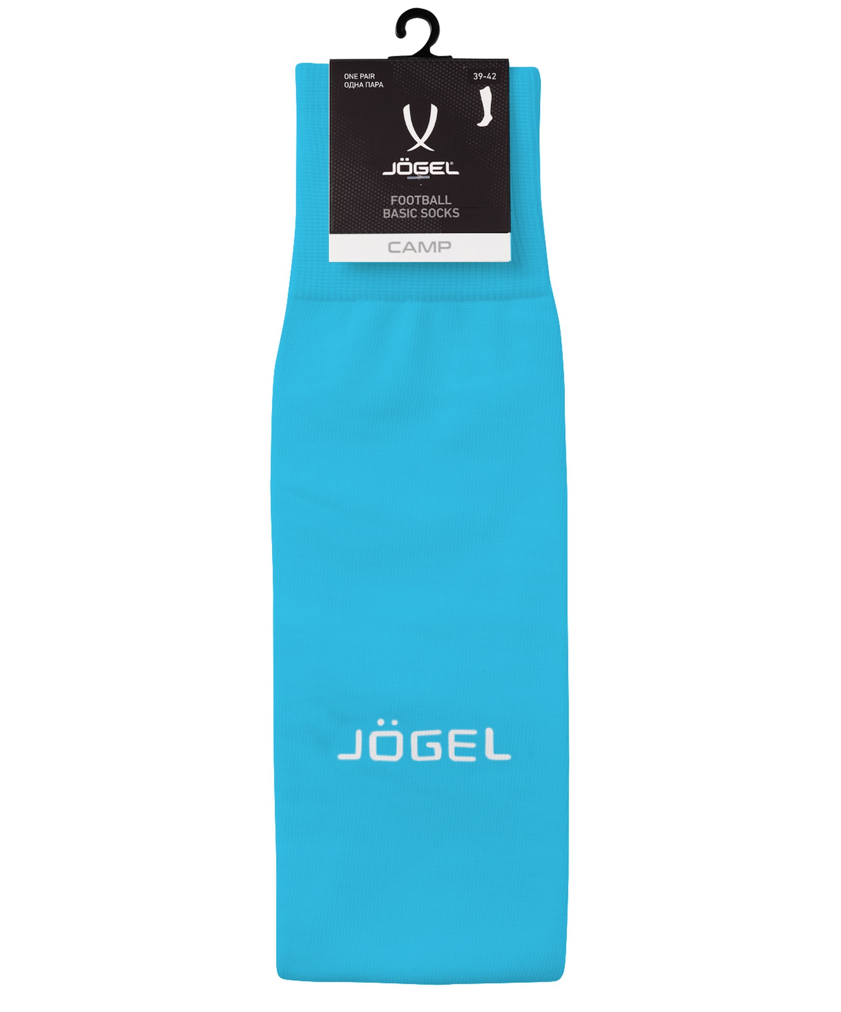 Гетры футбольные Jogel Camp Basic Socks бирюзовый\серый 1663_2000