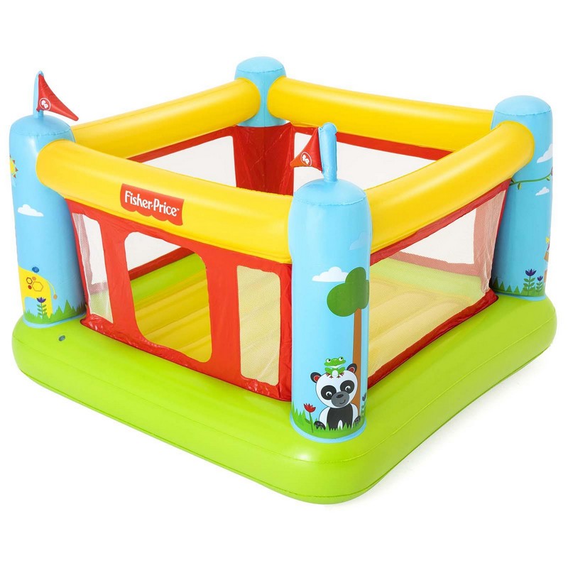 Игровой центр-батут 175х173х135см Bestway Fisher Price 93553 800_800