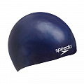 Шапочка для плавания детская Speedo Plain Moulded Silicone Cap Jr 8-709900011, синий 120_120