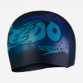 Шапочка для плавания детская Speedo Boom Silicone Cap Jr 8-0838615954 синий 120_120